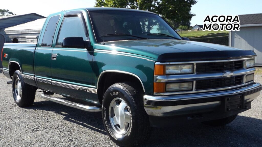 Foto de um Silverado 1997 verde