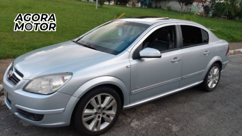 Foto de um Vectra 2006 prata