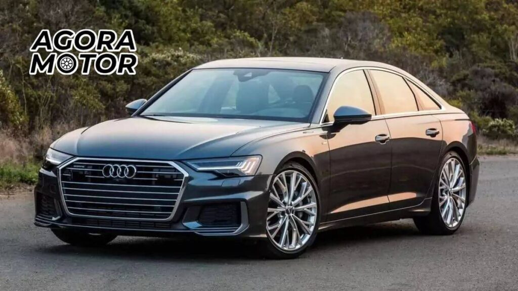 Foto de um A6 2022 cinza