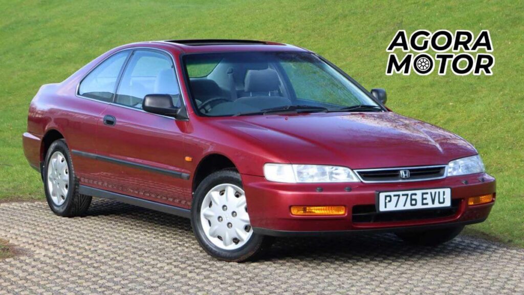 Foto de um Accord 1996 vermelho