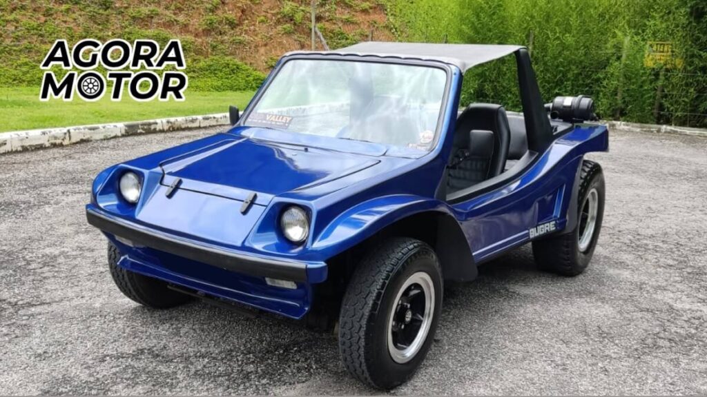 Foto de um Bugre Buggy 1993 azul