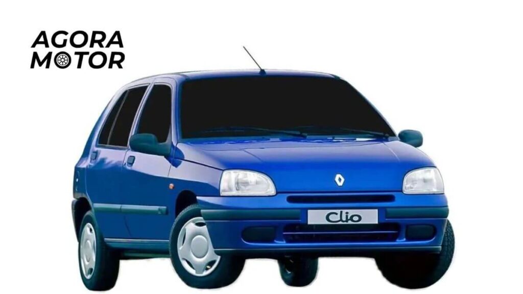 Foto de um Clio 1996 azul