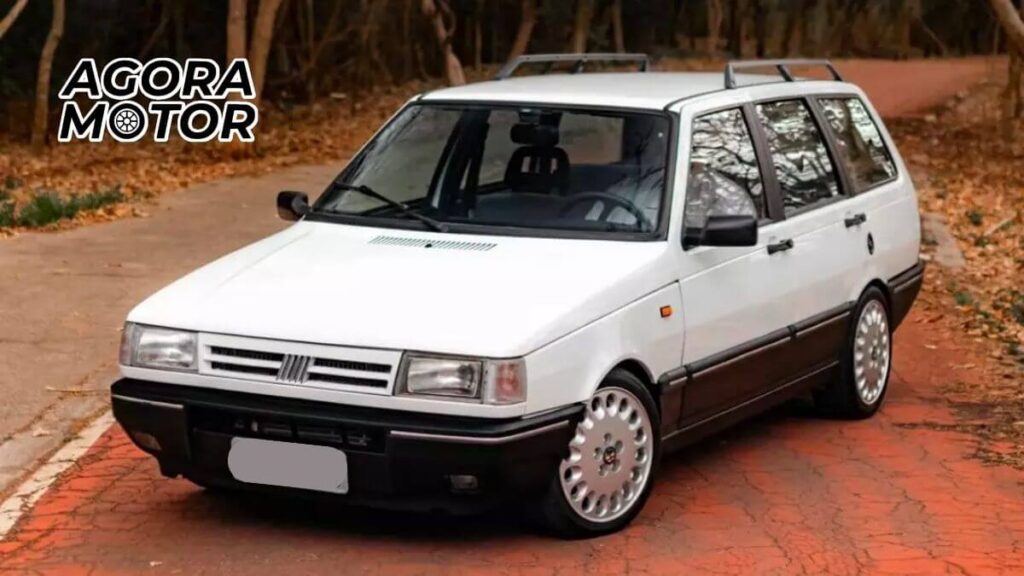 Foto de um Elba 1991 branco