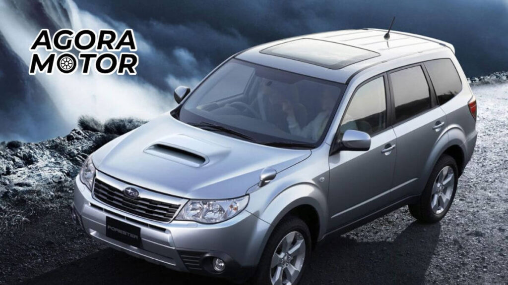 Foto de um Forester 2010 prata