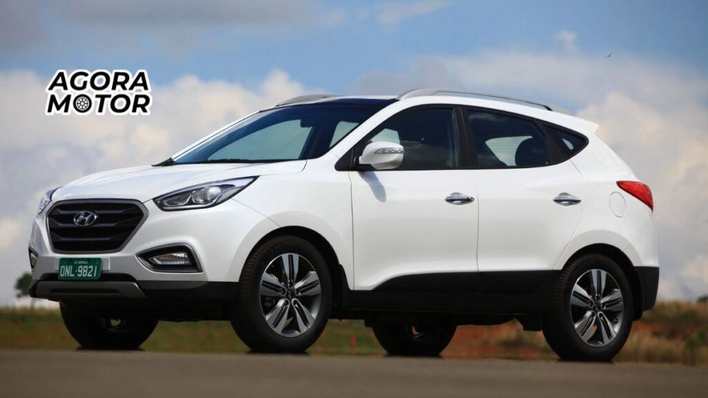 Foto de um Ix35 2021 branco