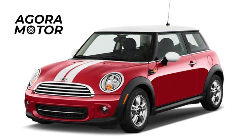 Foto de um Mini COOPER 2011 vermelho