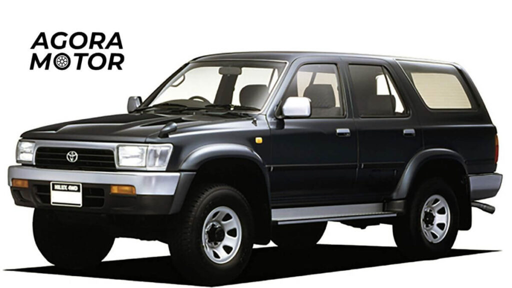Foto de um SW4 1992 preto