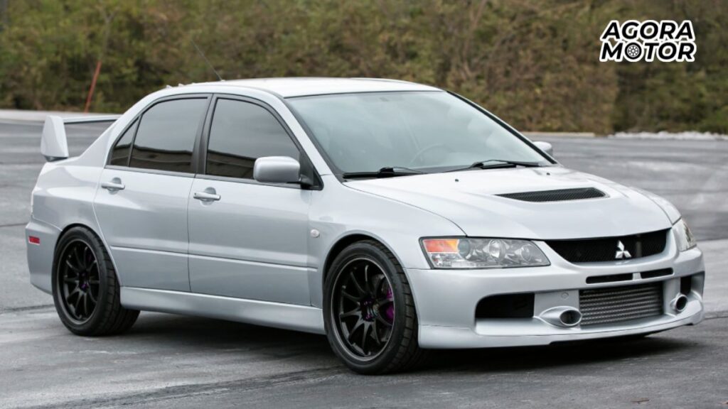 Foto de um Lancer 2006 branco