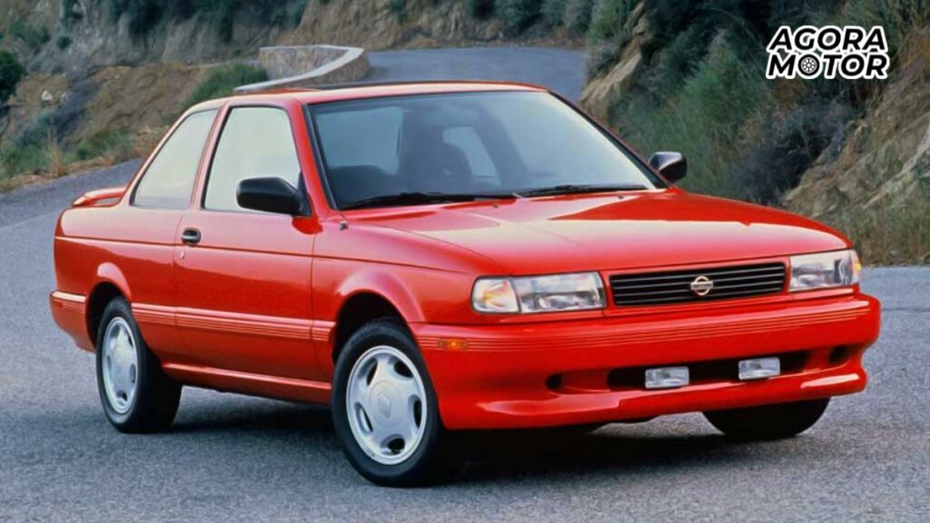 Foto d eum Sentra 1994 vermelho