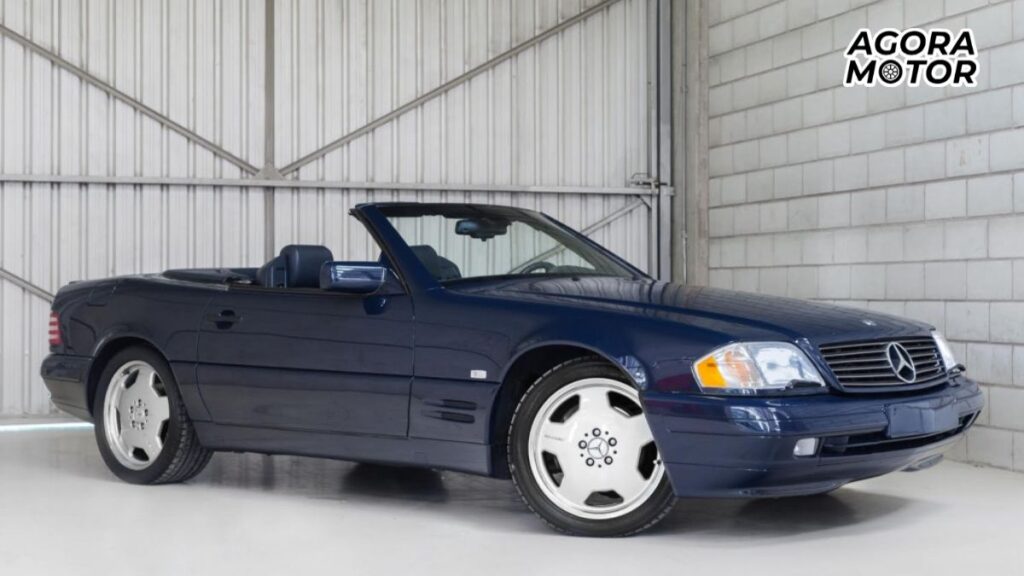 Foto de um SL-500 azul
