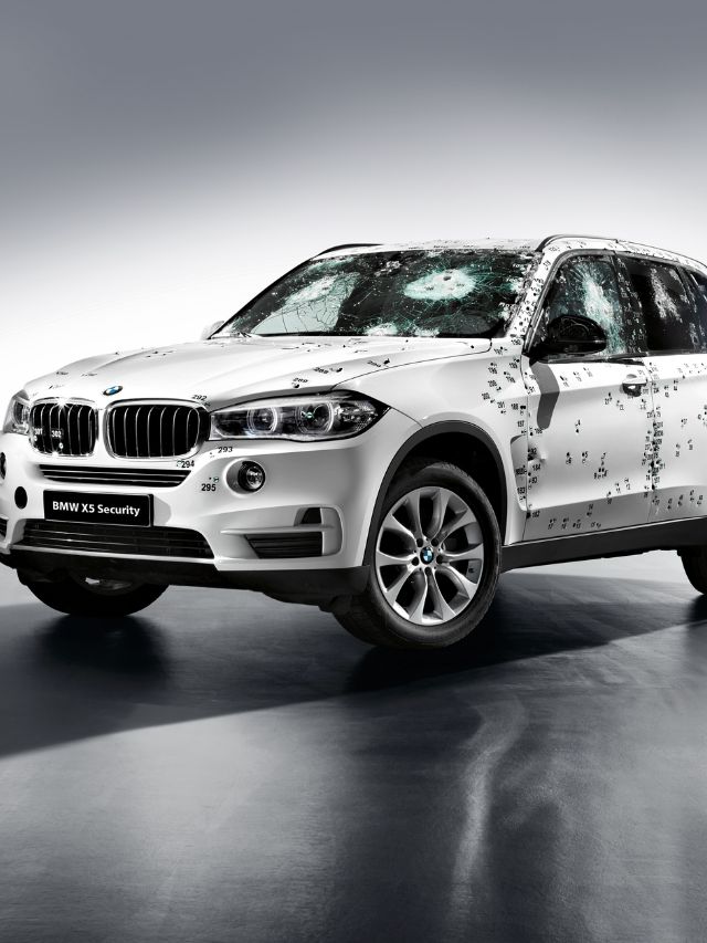 Carro blindado branco