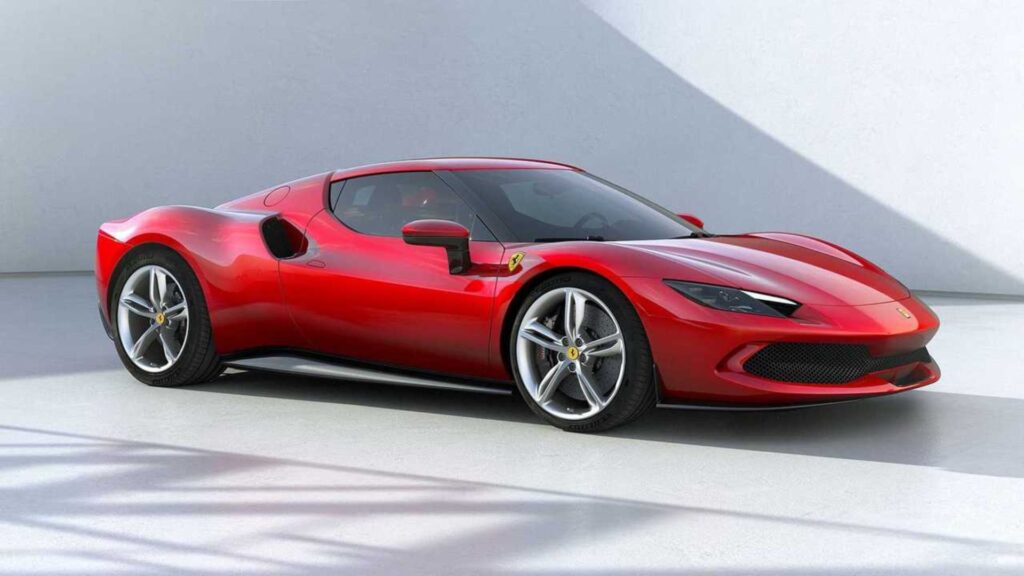 Ferrari 296 GTB Zero KM vermelho
