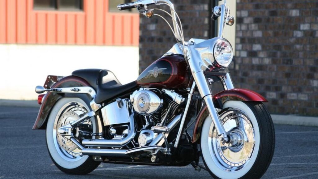 Harley-Davidson Fat Boy 1996 na diagonal