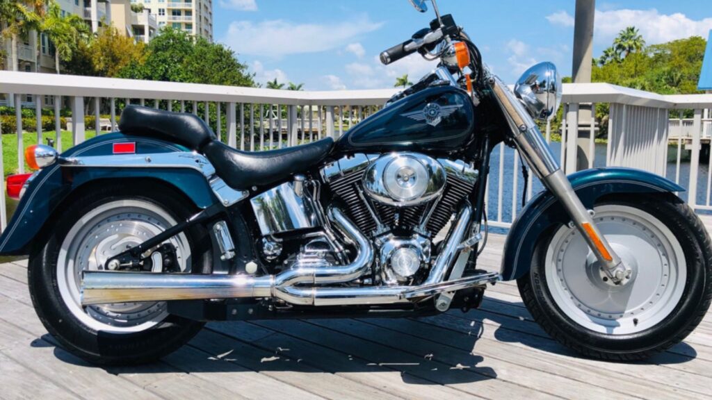 Harley-Davidson Fat Boy 2001 lateral.