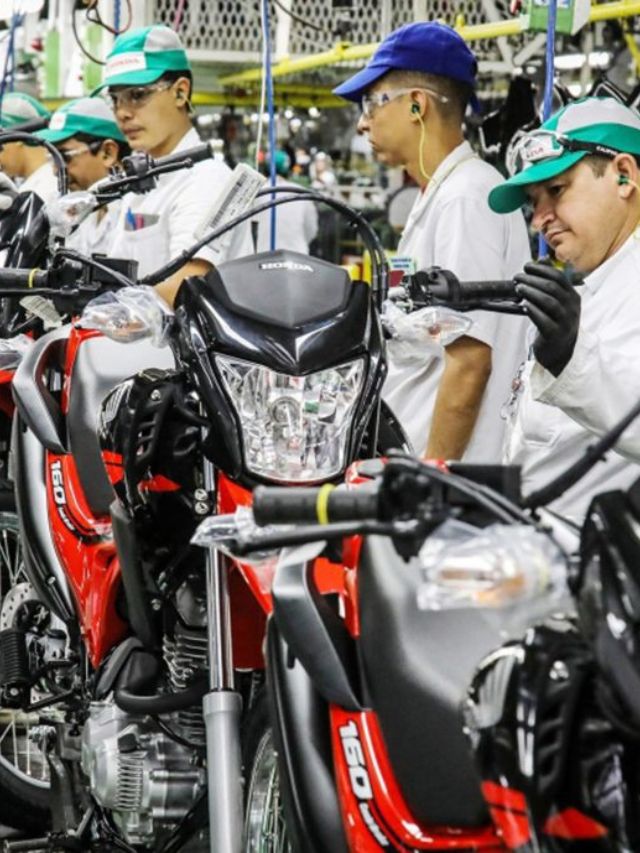 Produção de motos bate recorde desde 2012!
