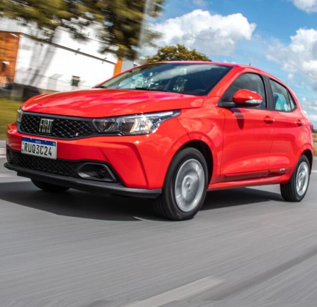 Fiat Argo na estrada