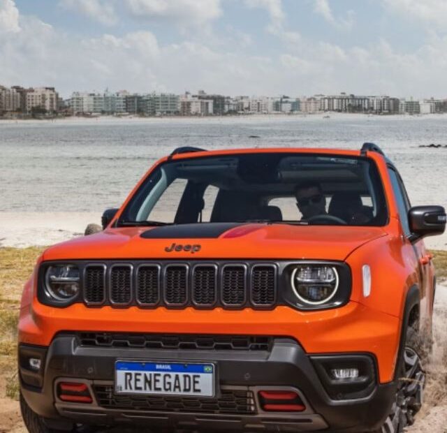 Jeep Renegade laranja