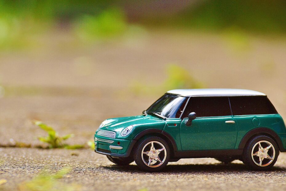 Carrinho de brinquedo.