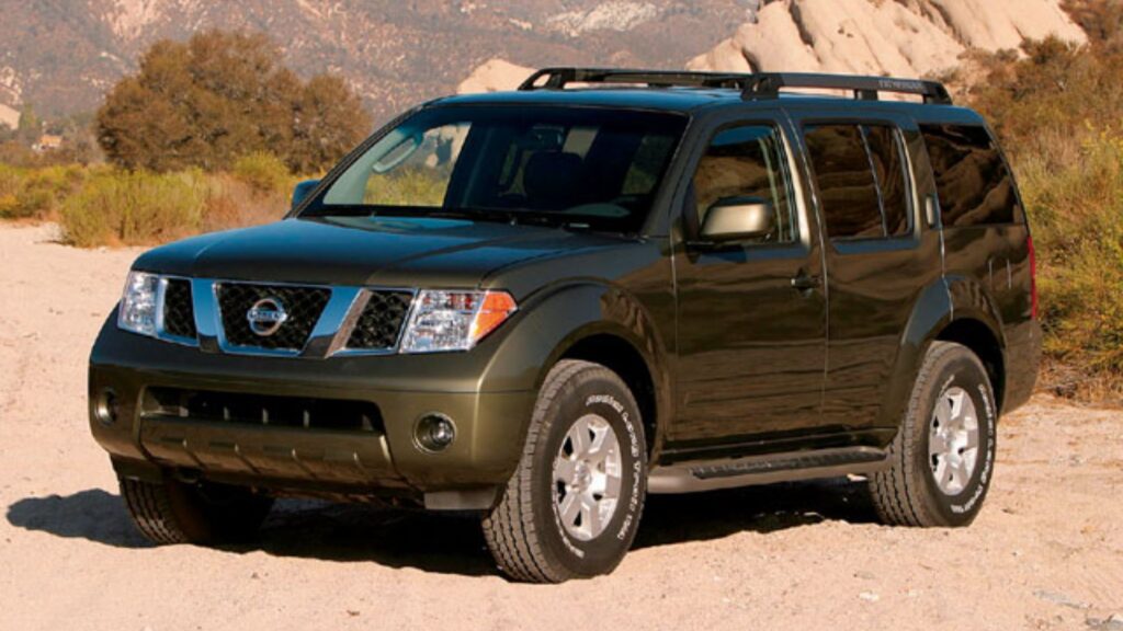 Tabela FIPE do Nissan Pathfinder 2005.
