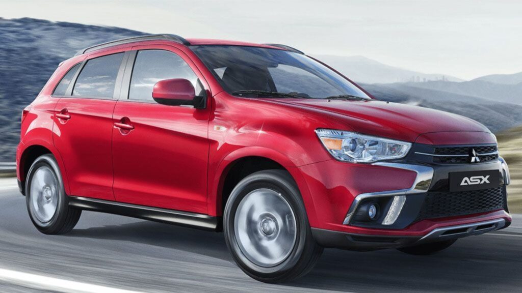 Mitsubishi ASX 2021 VERMELHO NA ESTRADA.